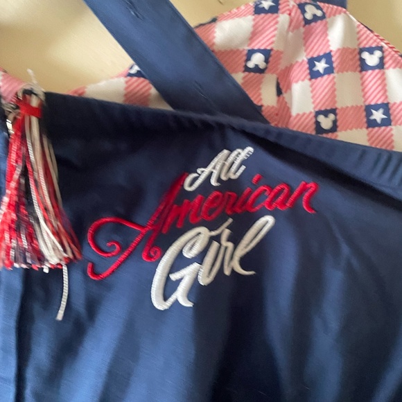 Disney Dress Shop "All American Girl" Minnie Mouse Americana Women's Dress, 1X - Picture 10 of 16